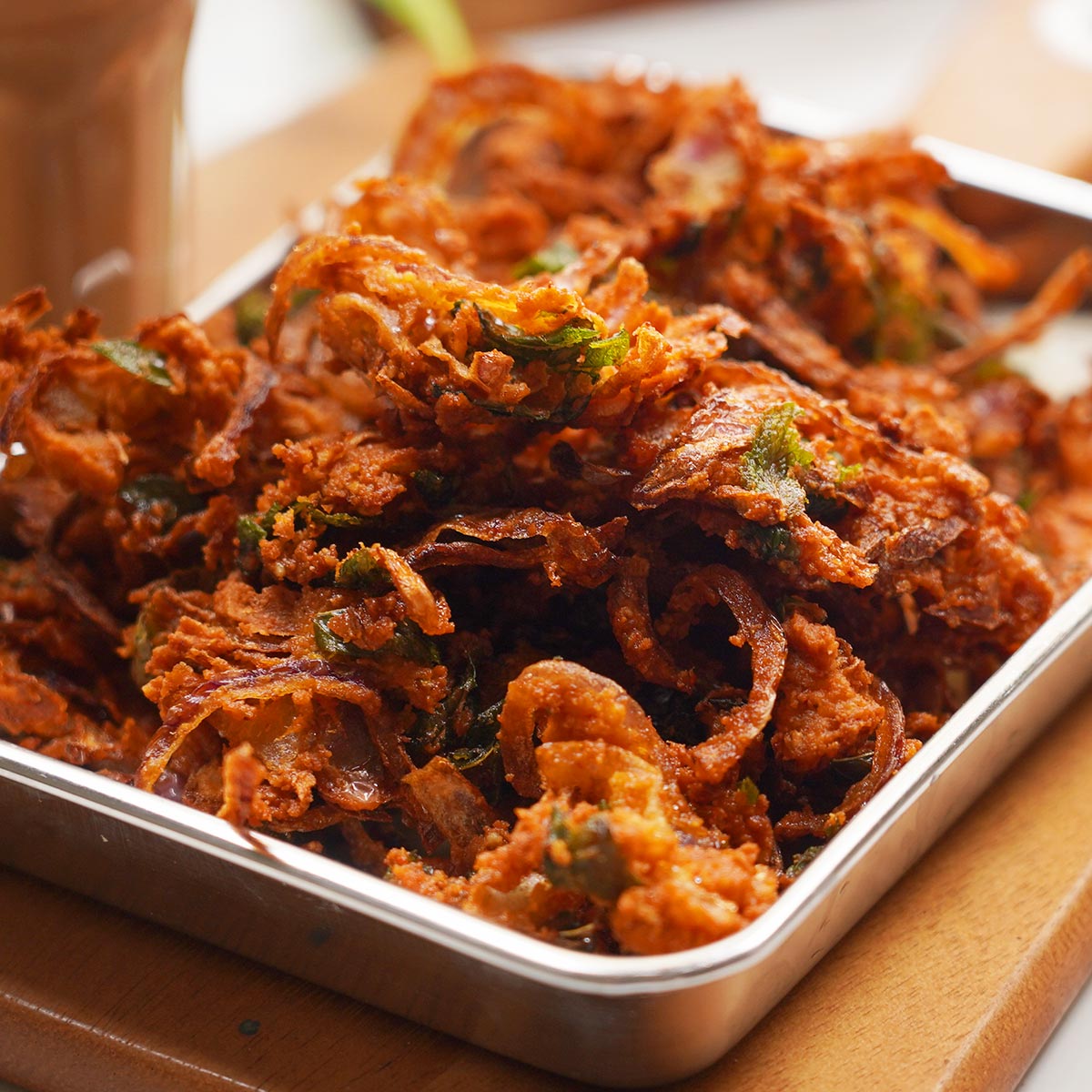 Veg Restaurant Menu 4 Onion pakoda