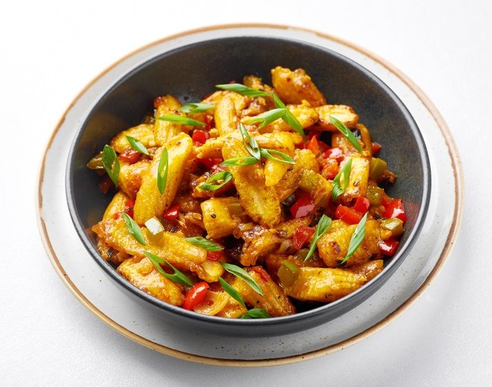 Veg Restaurant Menu 36 Qnext Kitchen Babycorn Pepper Dry