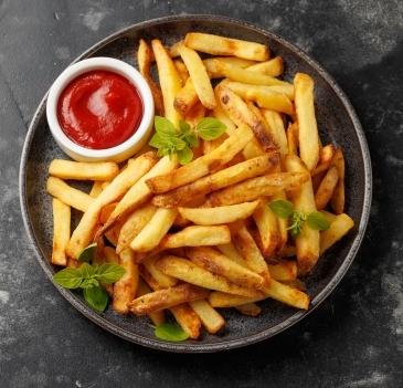 Veg Restaurant Menu 1 Qnext Kitchen French Fries e1746625831746