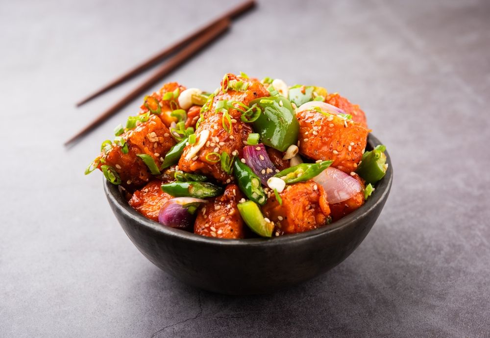 Veg Restaurant Menu 39 Qnext Kitchen Paneer Chilli