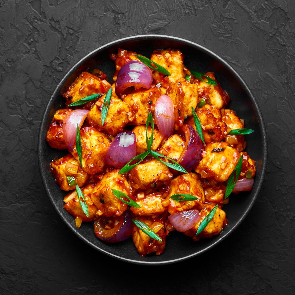 Veg Restaurant Menu 42 Qnext Kitchen Paneer Schezwan