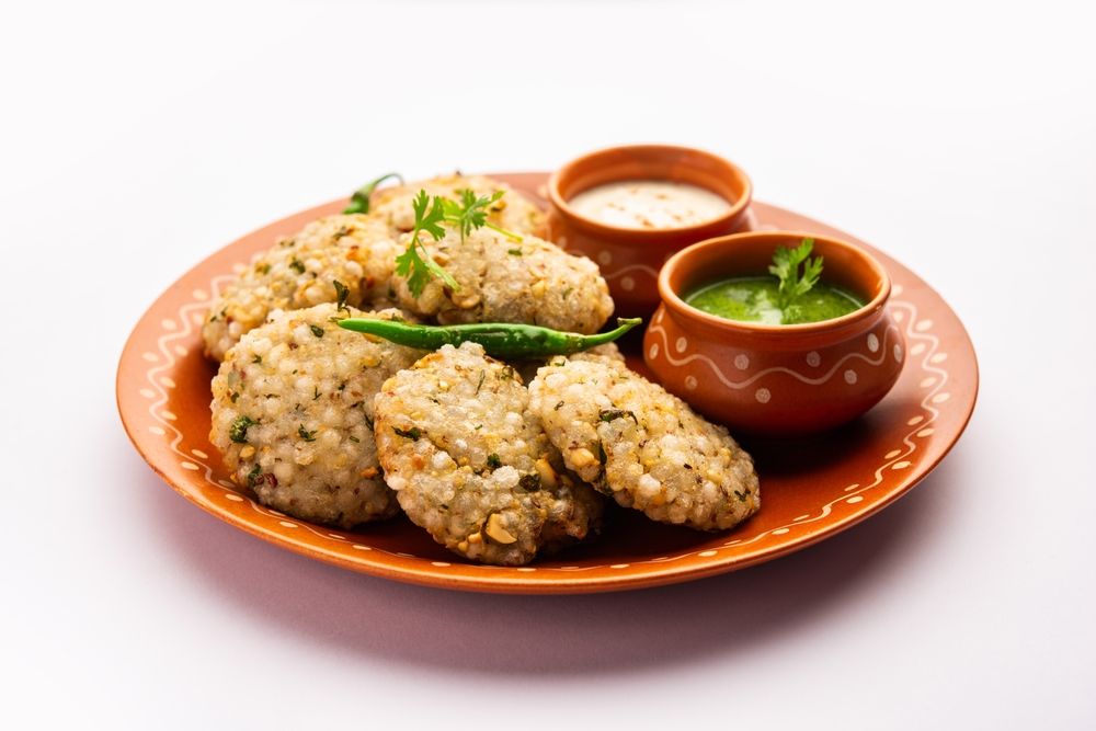 Veg Restaurant Menu 10 Qnext Kitchen Sabudana Vada