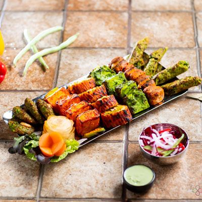 Veg Restaurant Menu 25 Tandoori Veg Platter