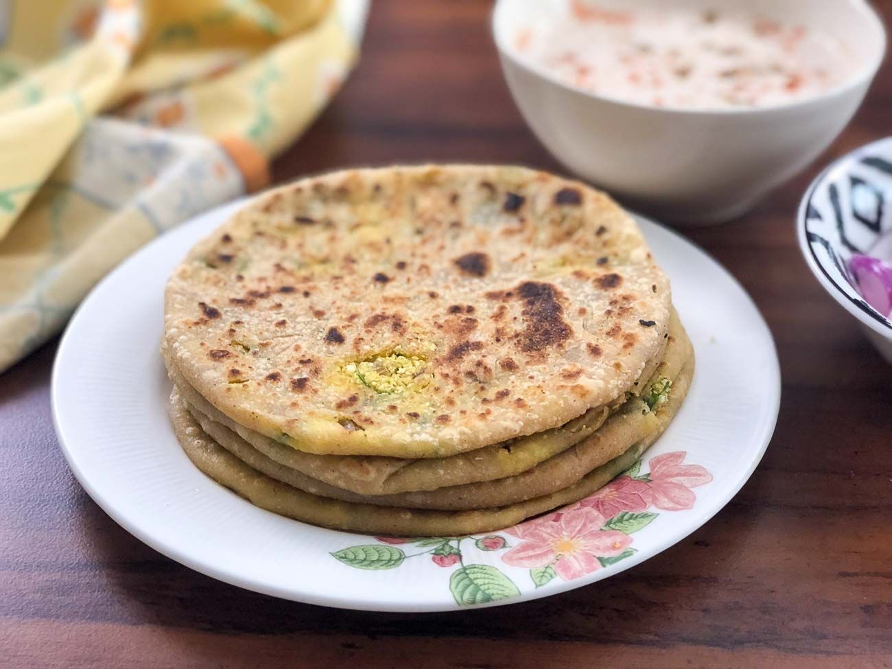 Veg Restaurant Menu 65 Qnext Kitchen Stuffed Paratha Gobi